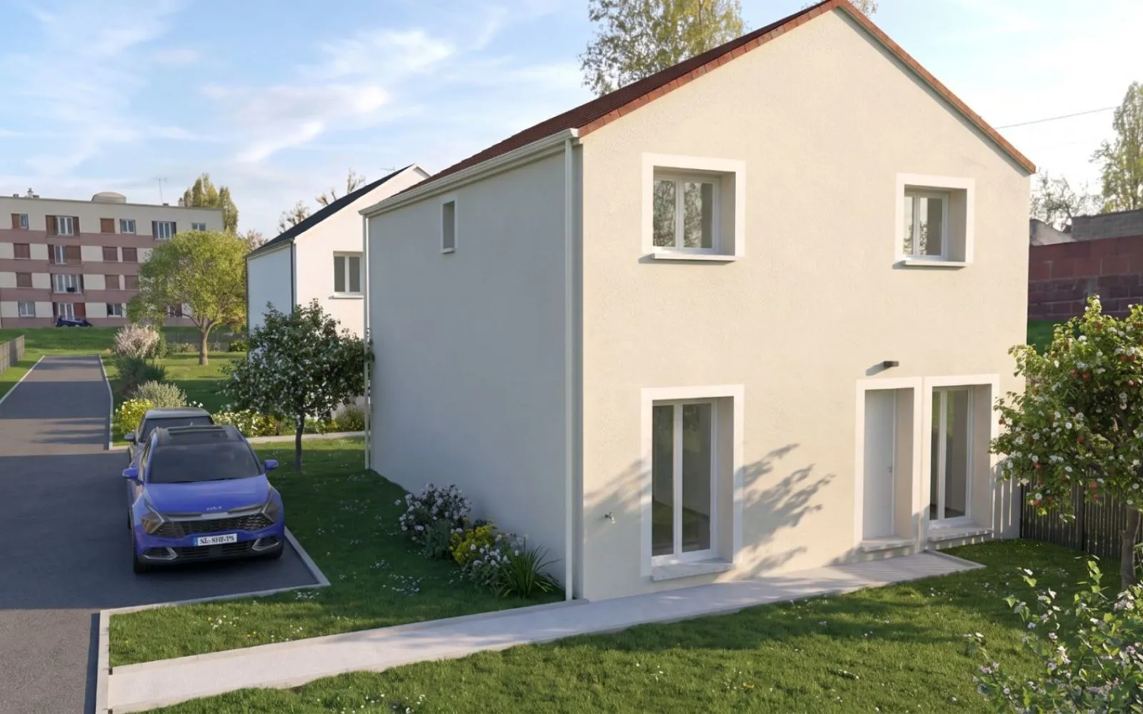 Projet de construction d'une maison 120 m² avec terrain à MANTES-LA-VILLE (78) à Mantes-la-Ville — photo 1