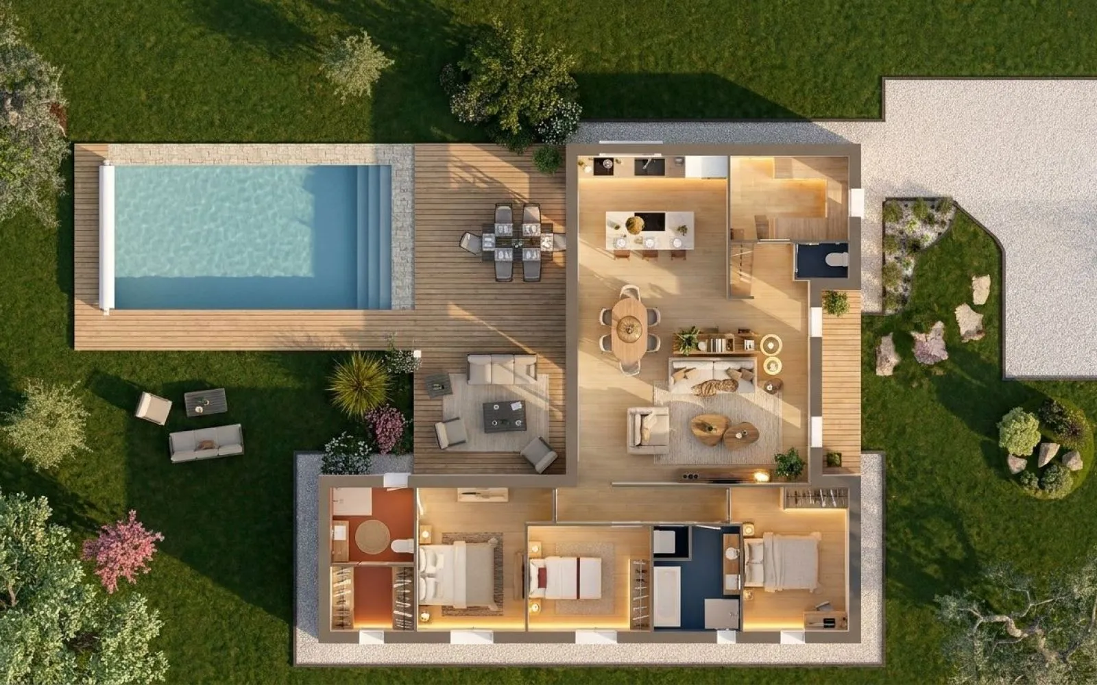 Projet de construction d'une maison 125 m² avec terrain à TRELISSAC (24) à Trélissac — photo 3