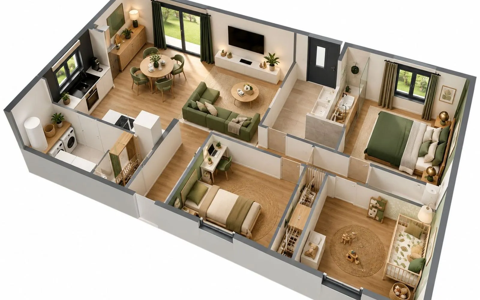 Projet de construction d'une maison NEUVE - 3 chambres - avec terrain à BAYONNE (64) à Bayonne — photo 4