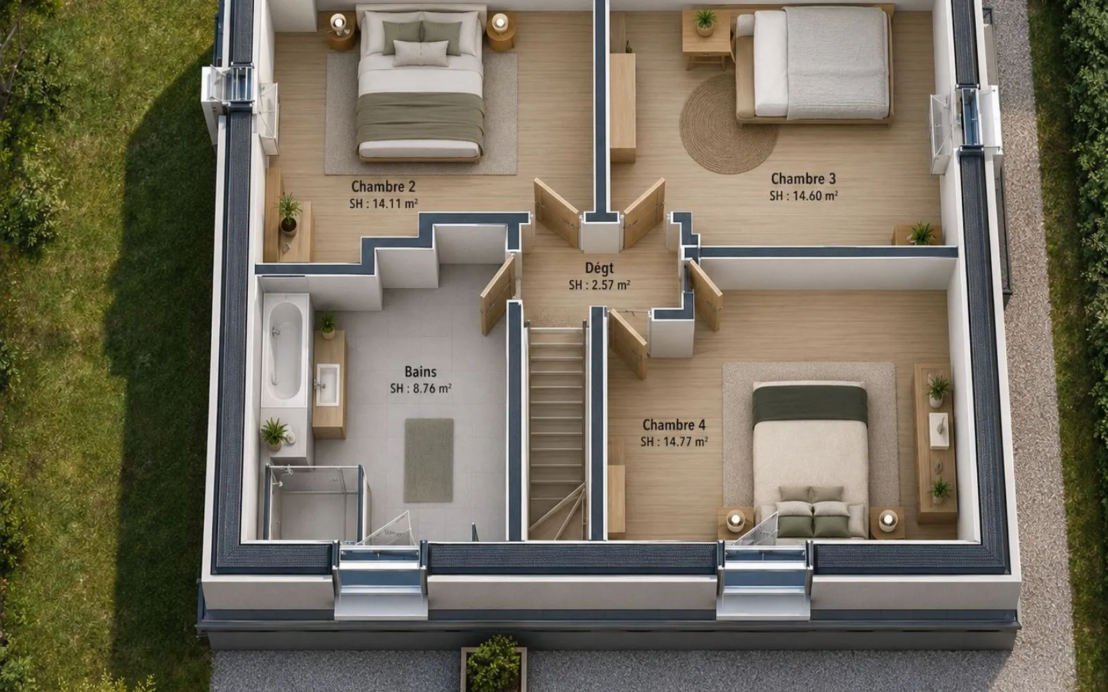 Projet de construction d'une maison 110 m² avec terrain à CONFLANS-SAINTE-HONORINE (78) à Conflans-Sainte-Honorine — photo 3