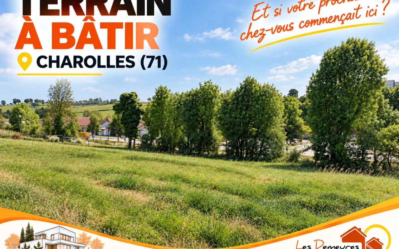 Terrain à bâtir de 773 m² à CHAROLLES (71) à Charolles — photo 1