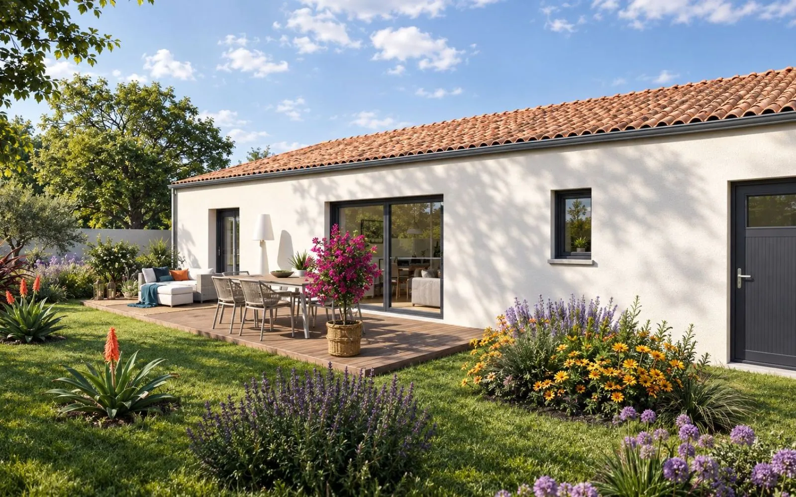 Projet de construction d'une maison 90 m² avec terrain à CELLES (17) à Celles — photo 2
