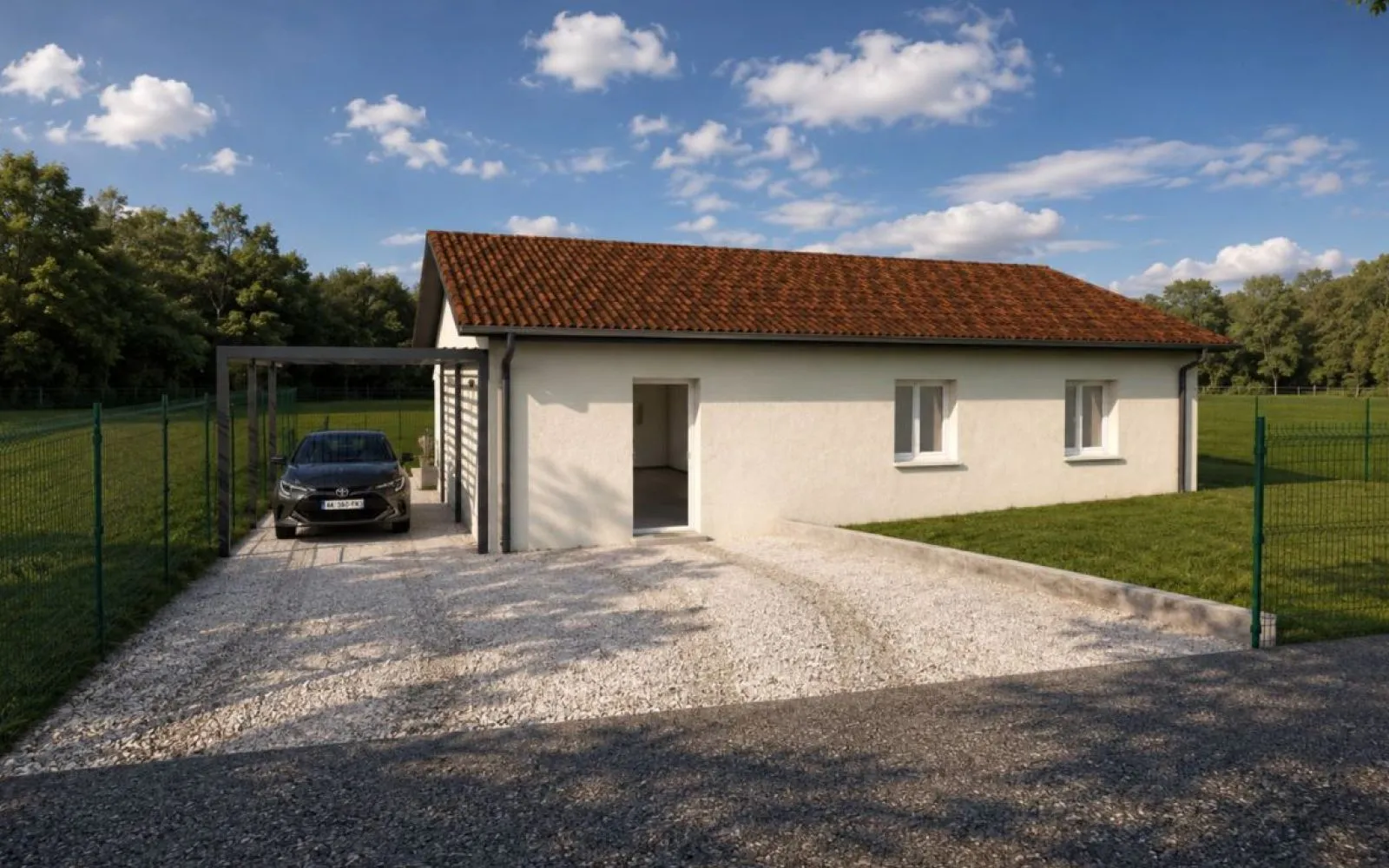 Projet de construction d'une maison 80 m² avec terrain à VILLENEUVE-DE-MARC (38) à Villeneuve-de-Marc — photo 1