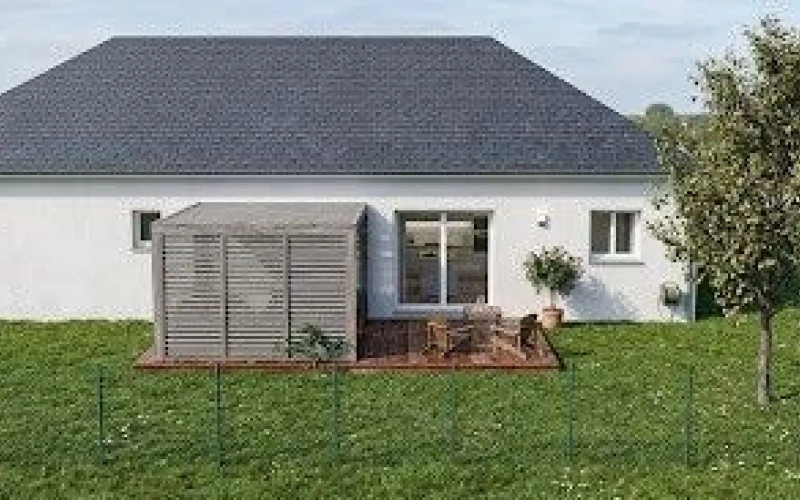 Projet de construction d'une maison 101 m² avec terrain à SAINT-HILAIRE-DU-MAINE (53) à Saint-Hilaire-du-Maine — photo 2