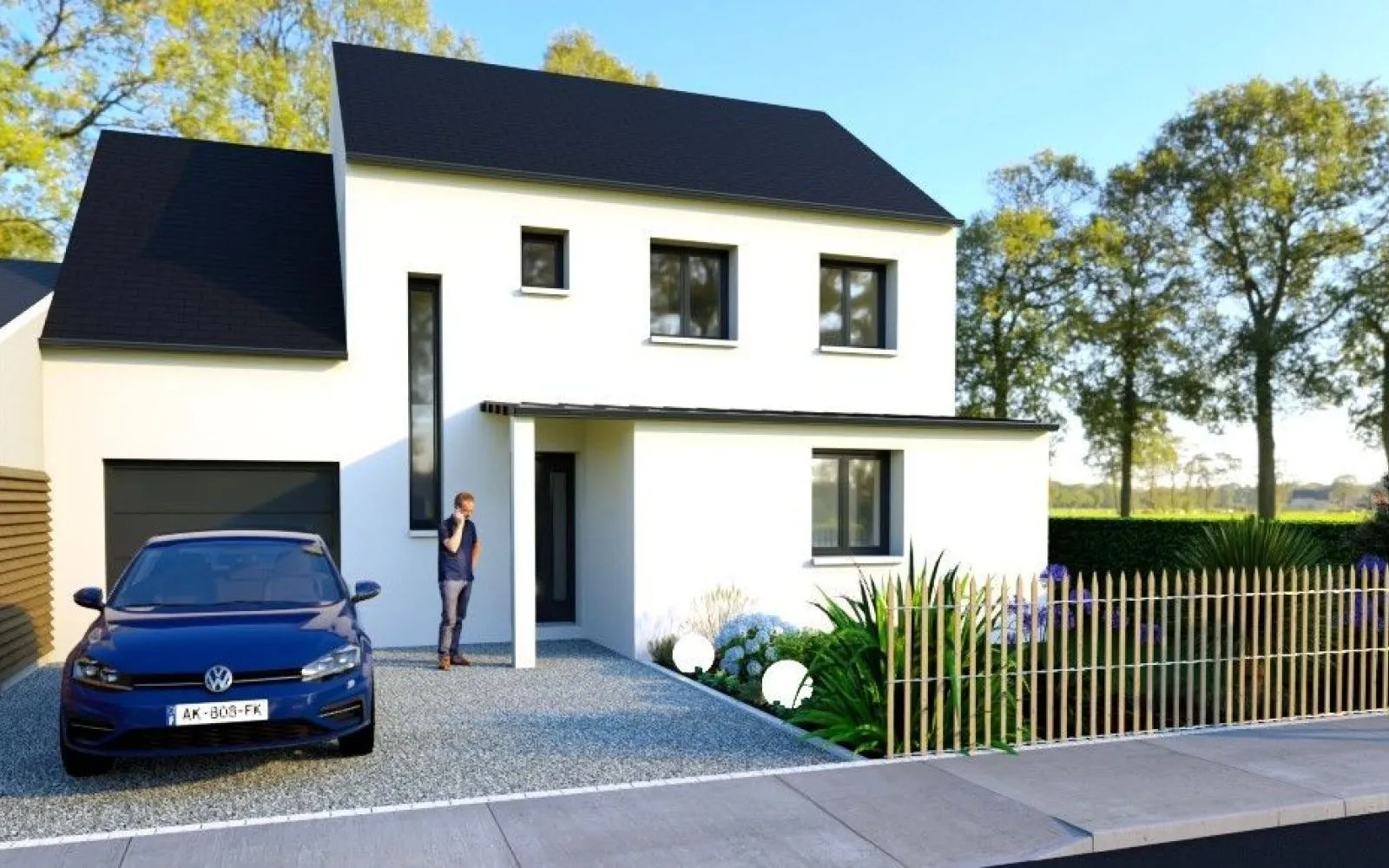 Terrain à bâtir de 320 m² à POCE-LES-BOIS (35) à Pocé-les-Bois — photo 2