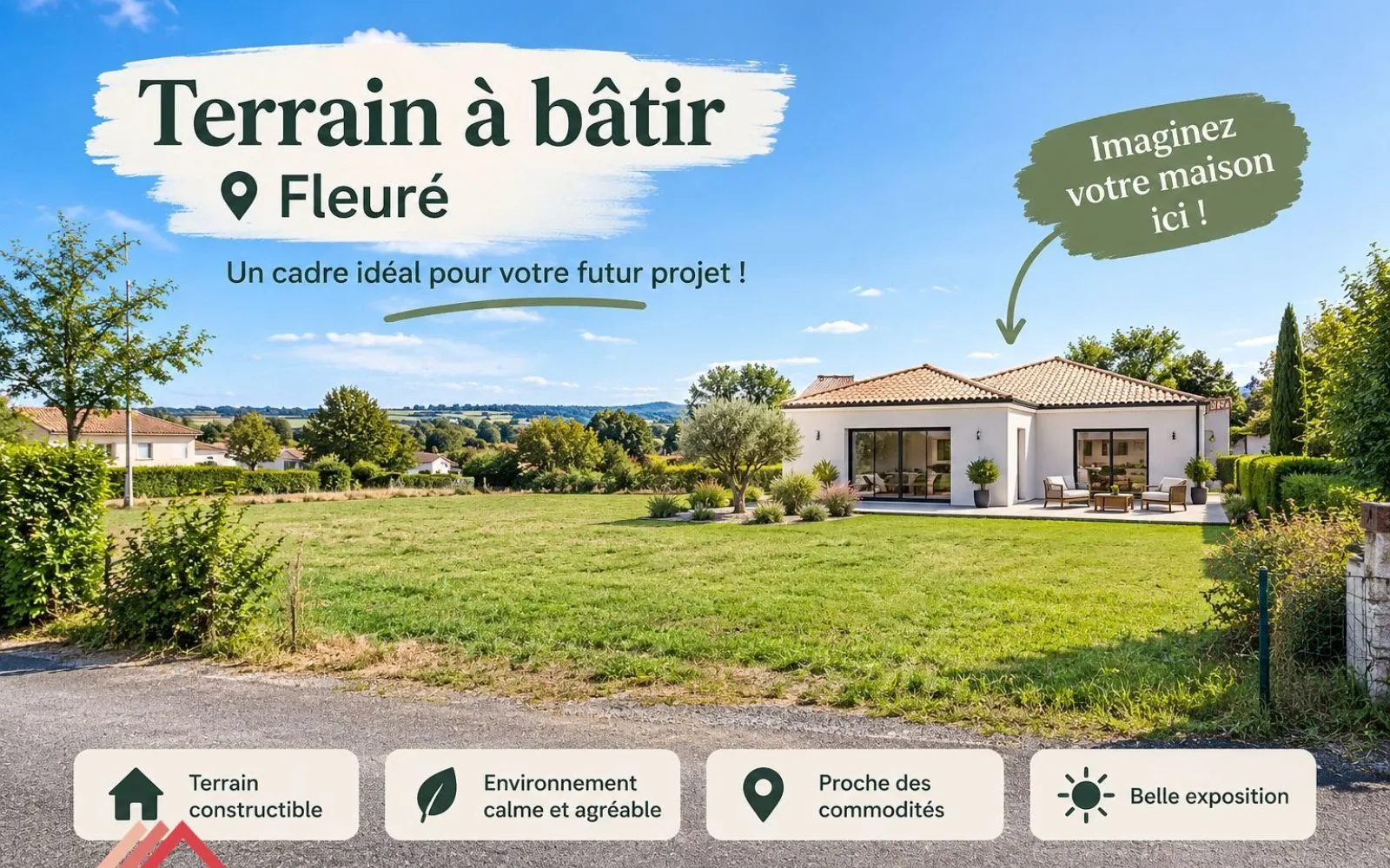 Maison 71 m² avec terrain à FLEURE à Fleuré — photo 7