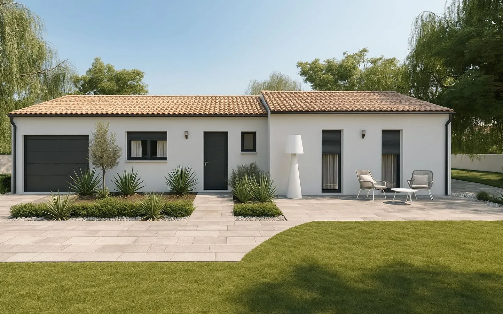 Maison de 88.47 m² sur un terrain de 335 m² à VENDRENNES en VENDEE (85). à Vendrennes — photo 1