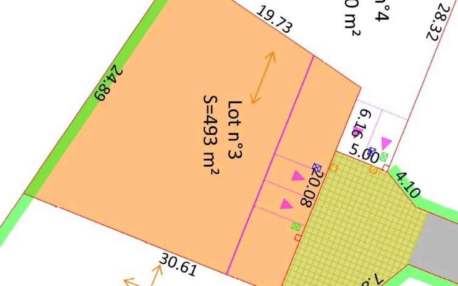 Terrain à bâtir de 493 m2 au prix de 41900 € à LA CHAPELLE-DES-POTS. à La Chapelle-des-Pots — photo 2