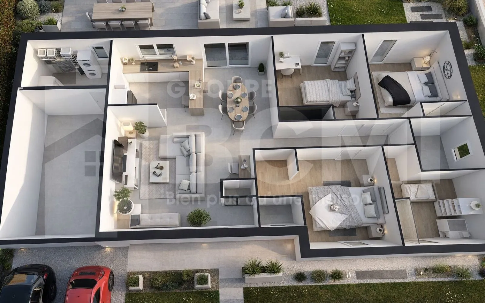 Maison de 88.47 m² sur un terrain de 335 m² à VENDRENNES en VENDEE (85). à Vendrennes — photo 4