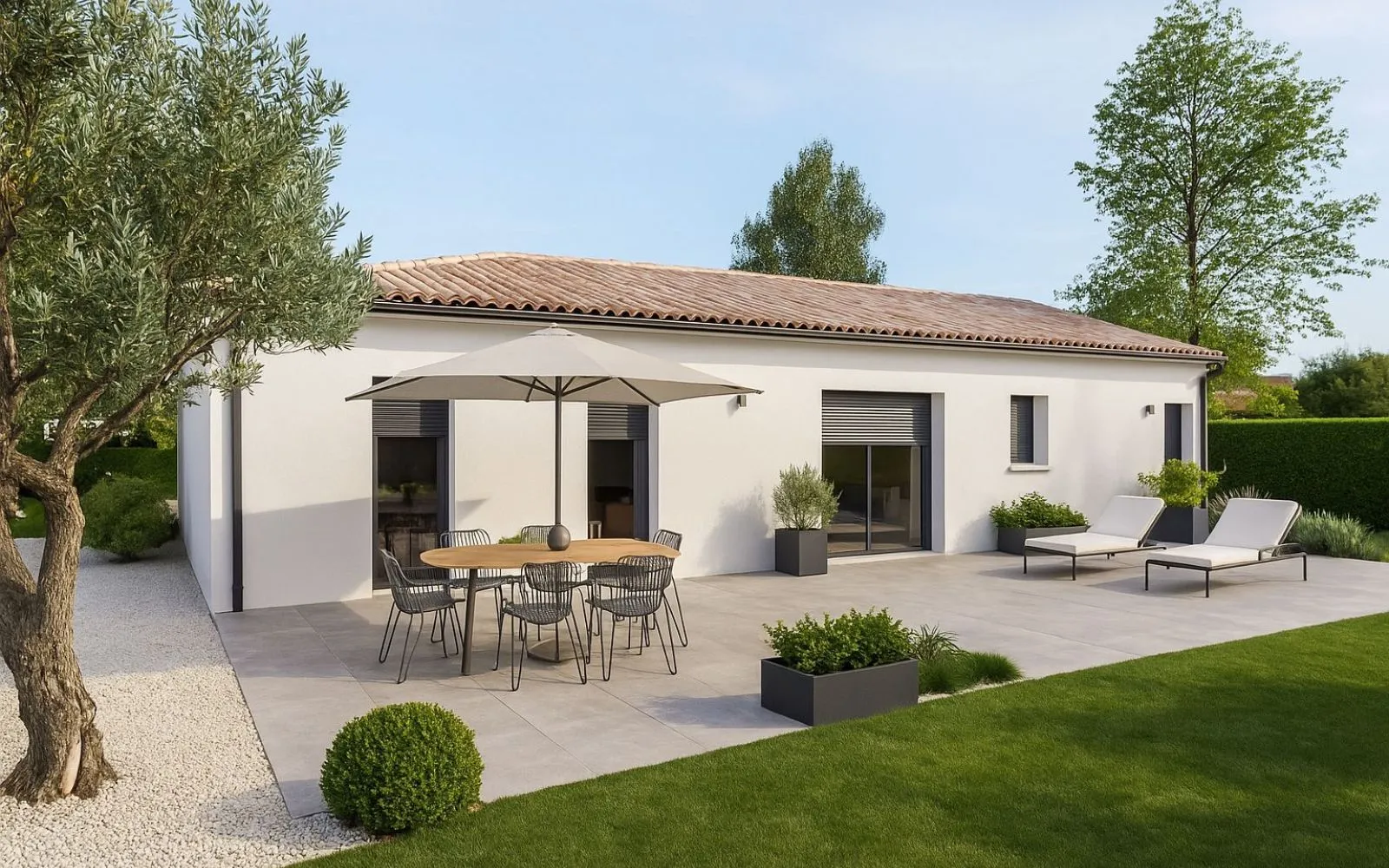Maison de 74.44 m² sur un terrain de 335 m² à VENDRENNES en VENDEE (85). à Vendrennes — photo 2