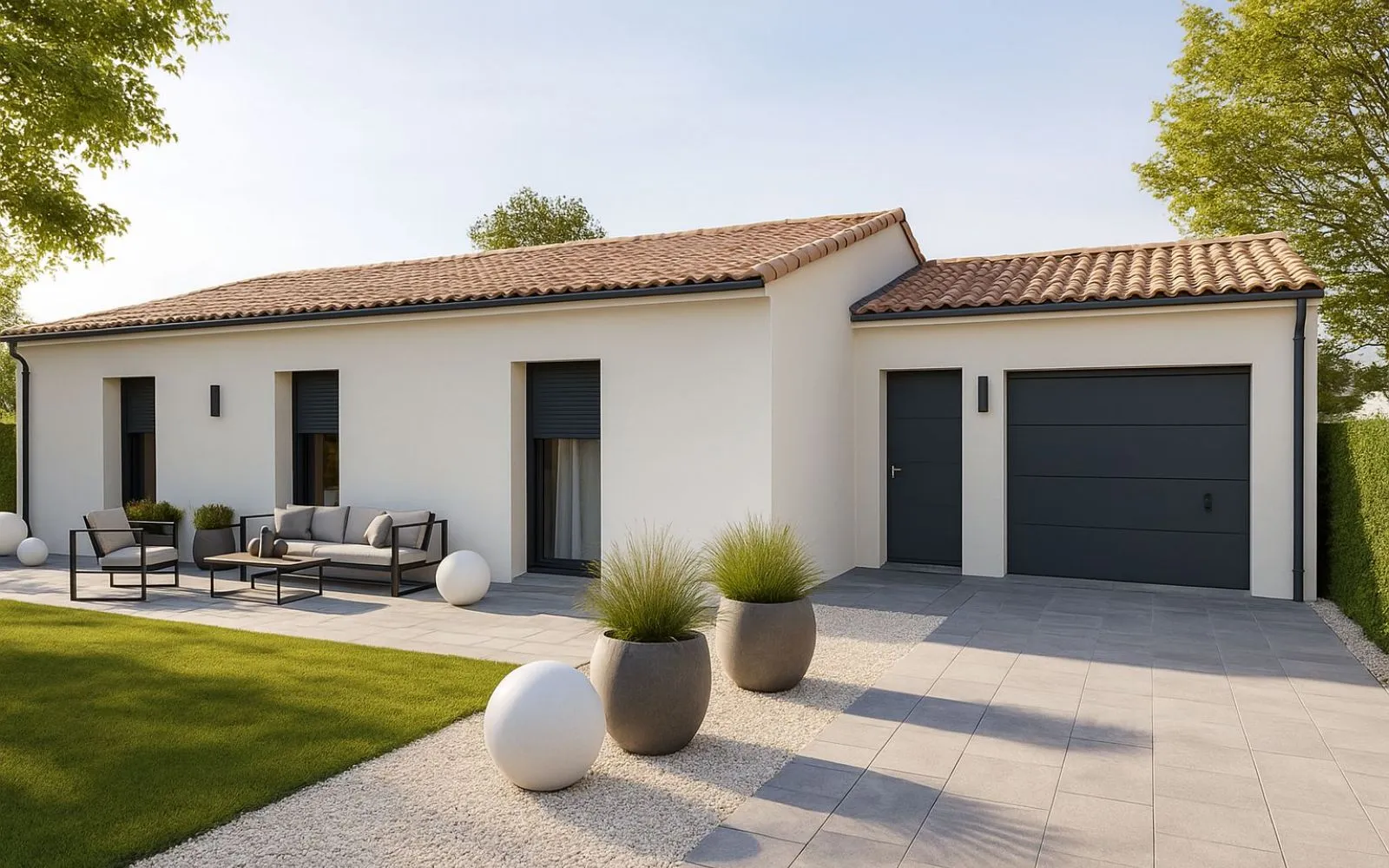Maison de 82.46 m² sur un terrain de 335 m² à VENDRENNES en VENDEE (85). à Vendrennes — photo 1