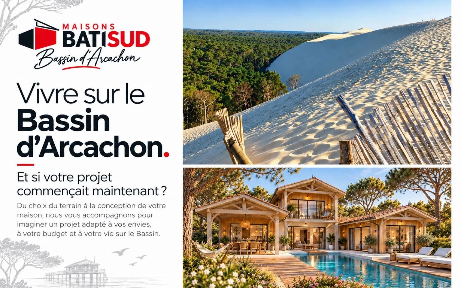 Terrain à bâtir de 585 m² à MIOS (33) à Mios — photo 2