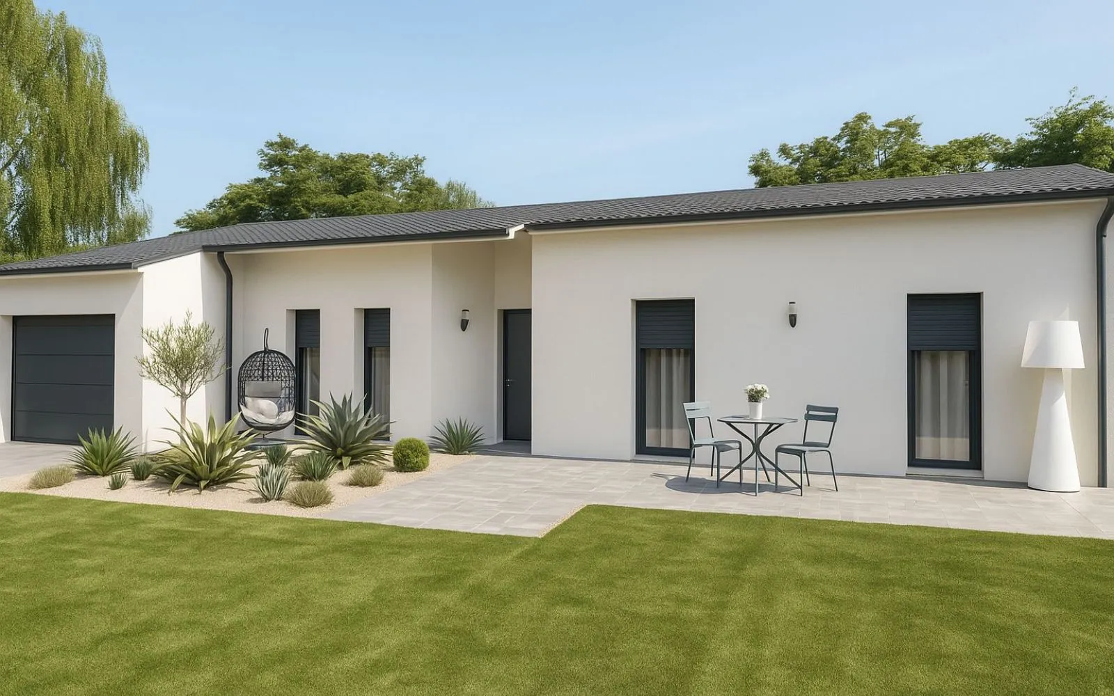 Maison de 91.32 m² sur un terrain de 335 m² à VENDRENNES en VENDEE (85). à Vendrennes — photo 1