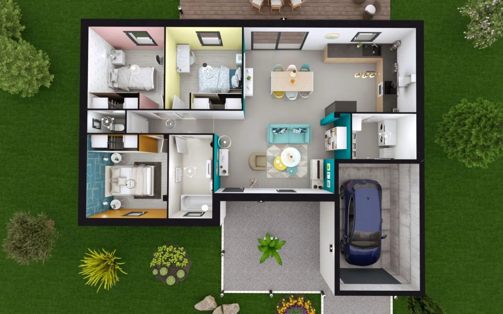 Projet de construction d'une maison 84 m² avec terrain à VITRY-SUR-SEINE (94) à Vitry-sur-Seine — photo 6