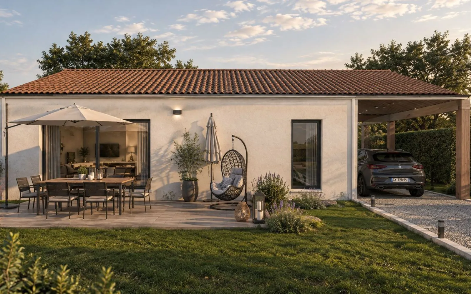 Projet de construction d'une maison 80.07 m² avec terrain à POITIERS (86) à Poitiers — photo 2