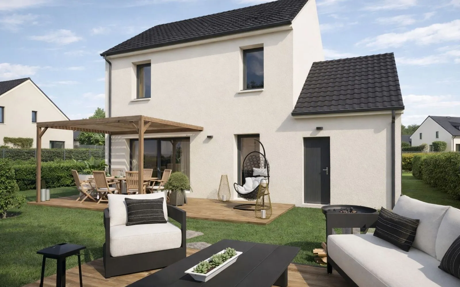 Projet de construction d'une maison 92.62 m² avec terrain à POITIERS (86) à Poitiers — photo 1