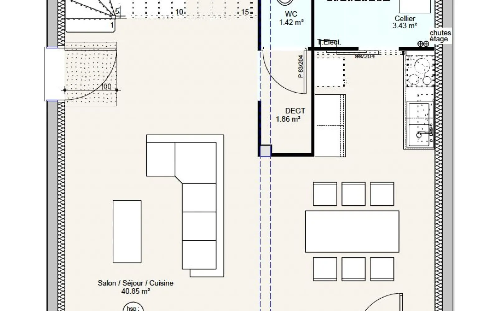 Projet de construction d'une maison 92.62 m² avec terrain à LES MARTRES-D'ARTIERE (63) à Martres-d'Artière — photo 8