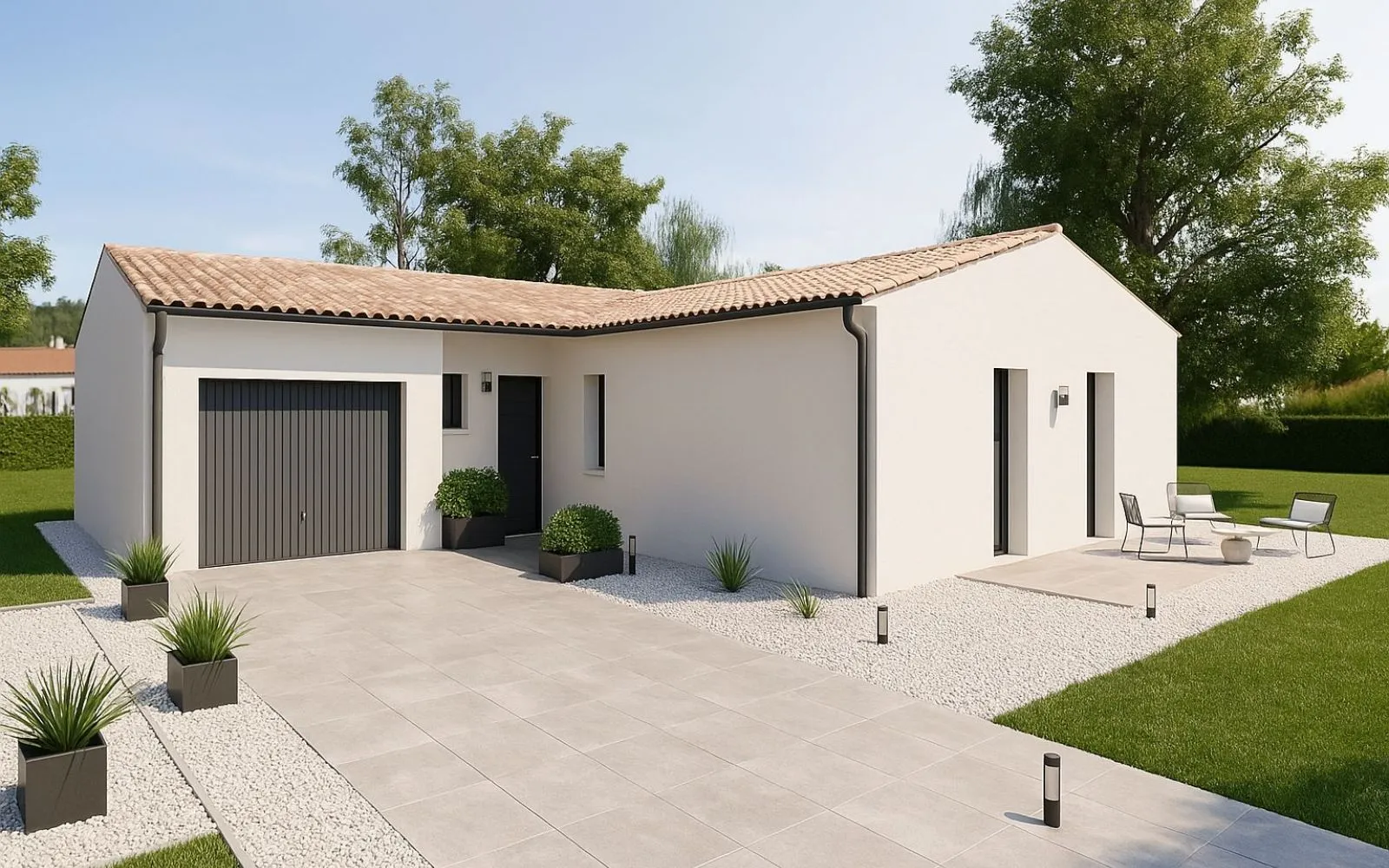 Maison de 87.5 m² sur un terrain de 335 m² à VENDRENNES en VENDEE (85). à Vendrennes — photo 1