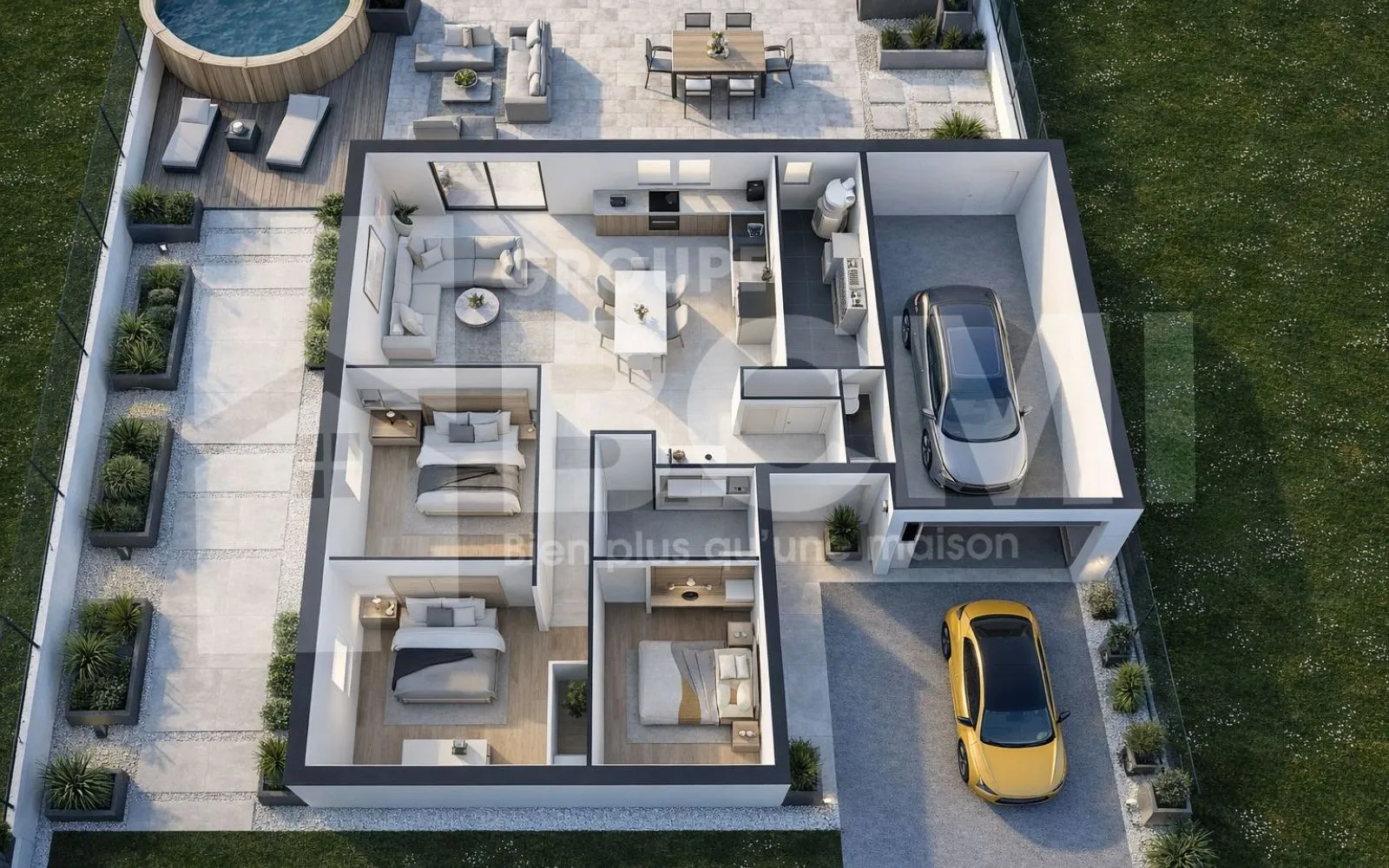 Maison de 87.5 m² sur un terrain de 335 m² à VENDRENNES en VENDEE (85). à Vendrennes — photo 4