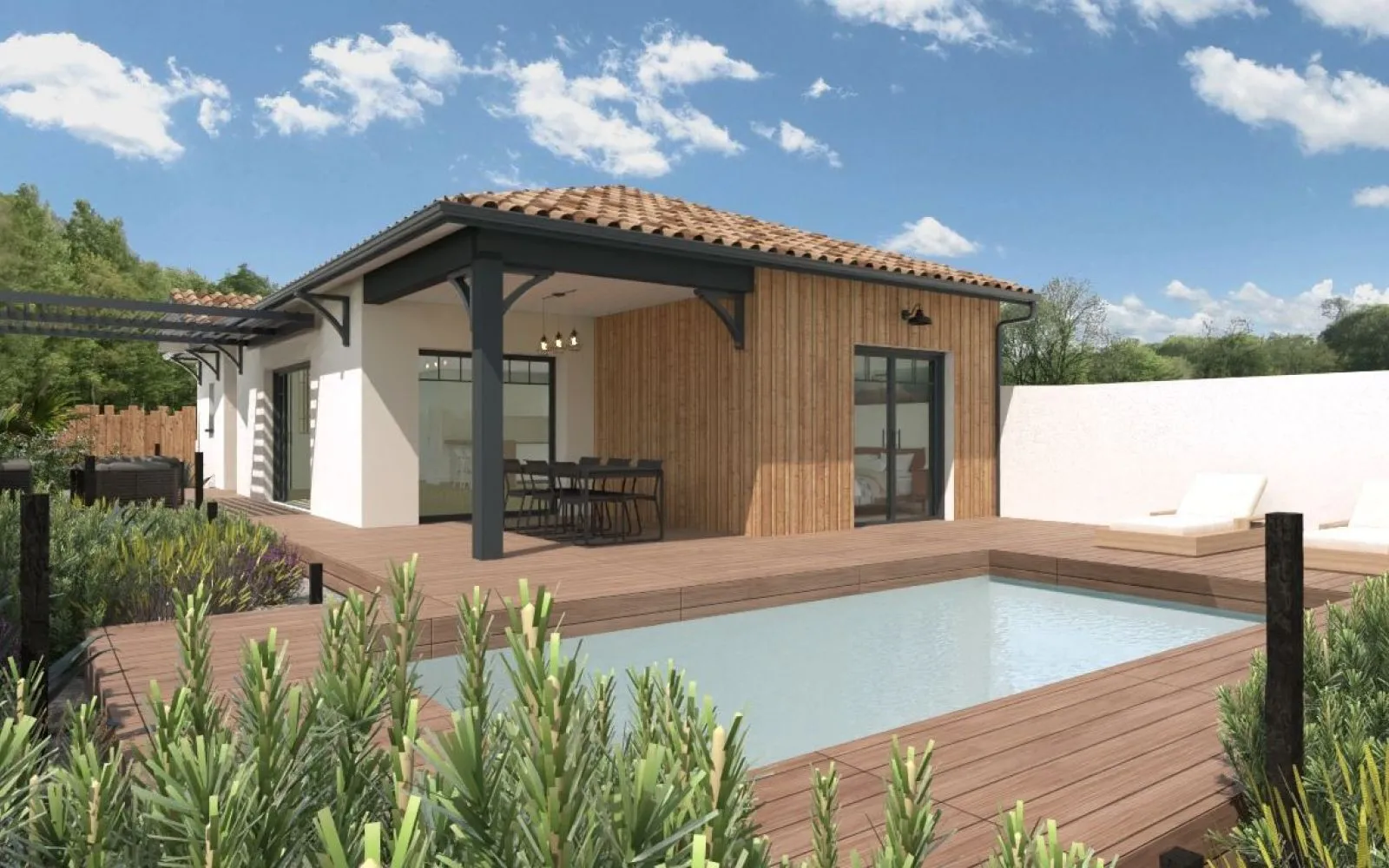 Projet de construction d'une maison 97 m² avec terrain à LA TESTE-DE-BUCH (33) à La Teste-de-Buch — photo 7
