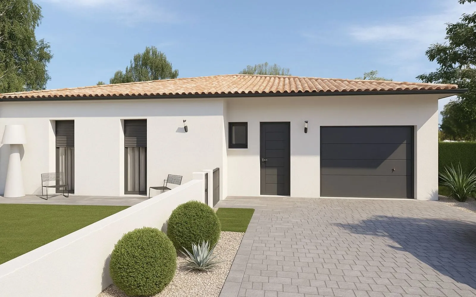 Maison de 92.17 m² sur un terrain de 335 m² à VENDRENNES en VENDEE (85). à Vendrennes — photo 1