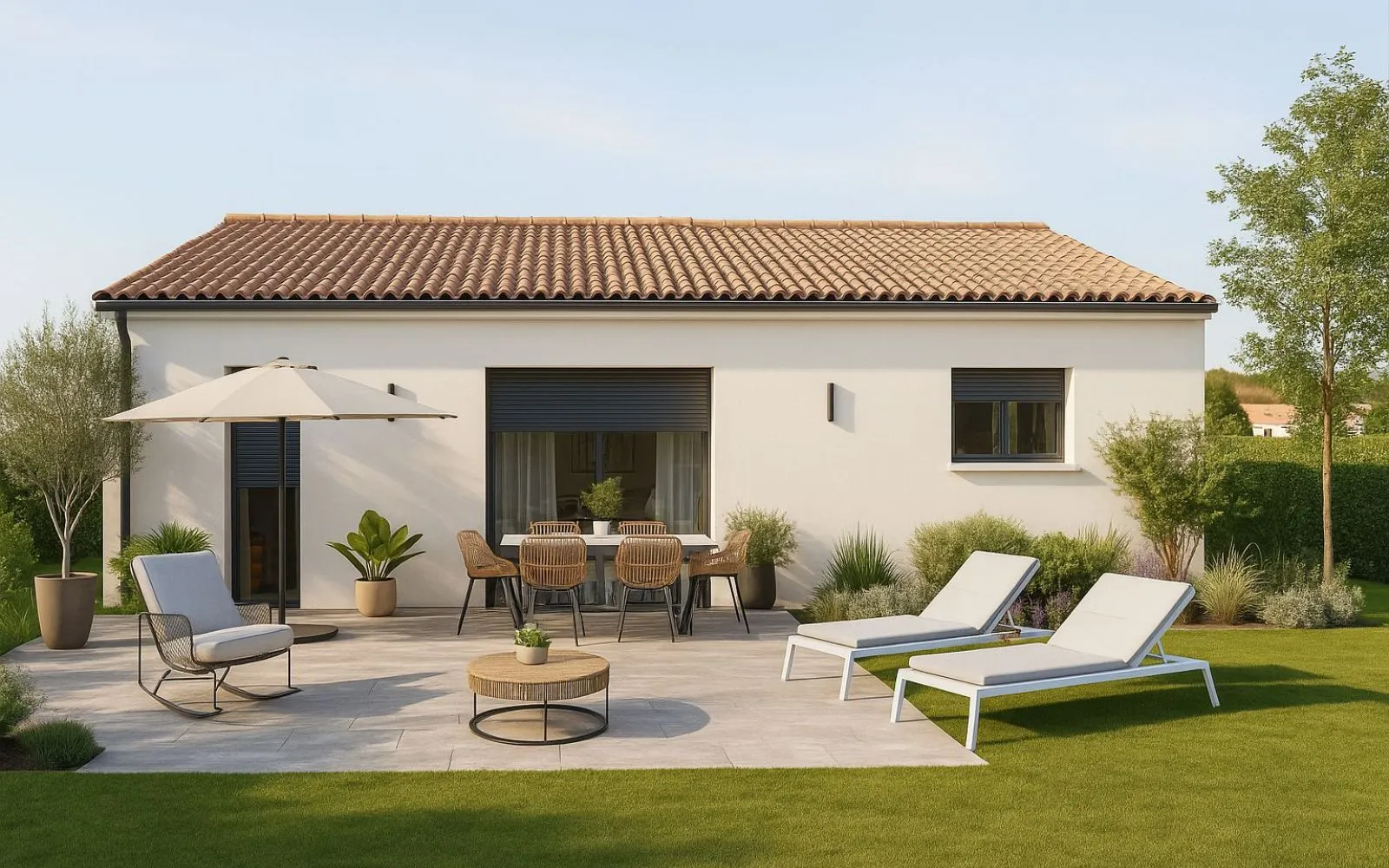Maison de 76.45 m² sur un terrain de 335 m² à VENDRENNES en VENDEE (85). à Vendrennes — photo 2
