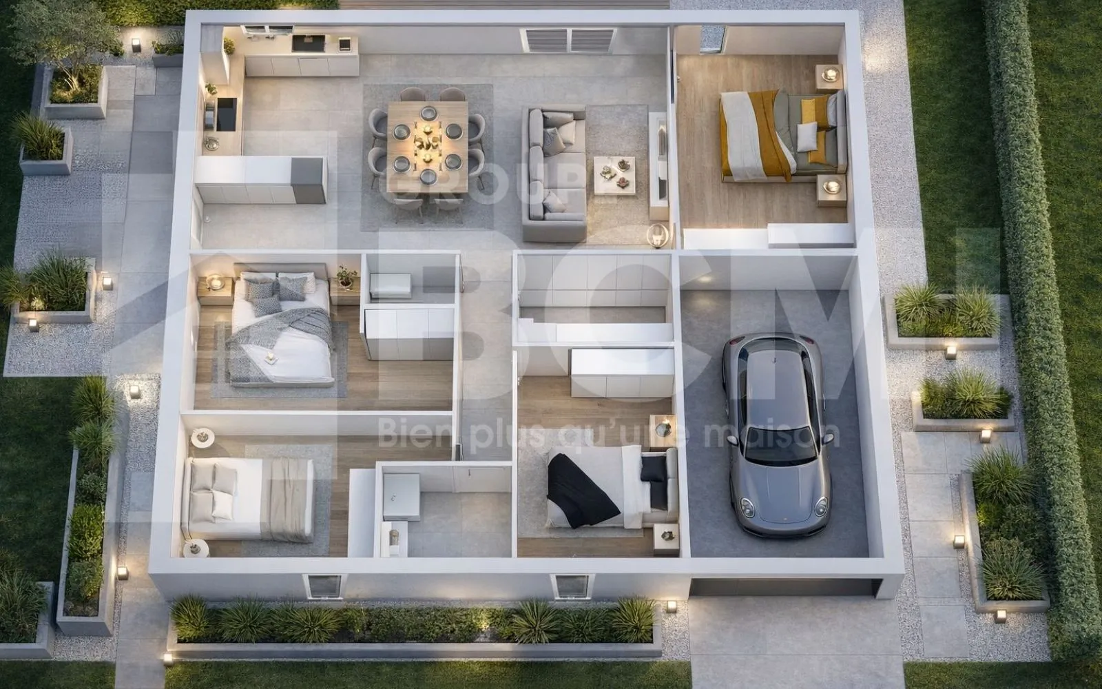 Maison de 76.45 m² sur un terrain de 335 m² à VENDRENNES en VENDEE (85). à Vendrennes — photo 4