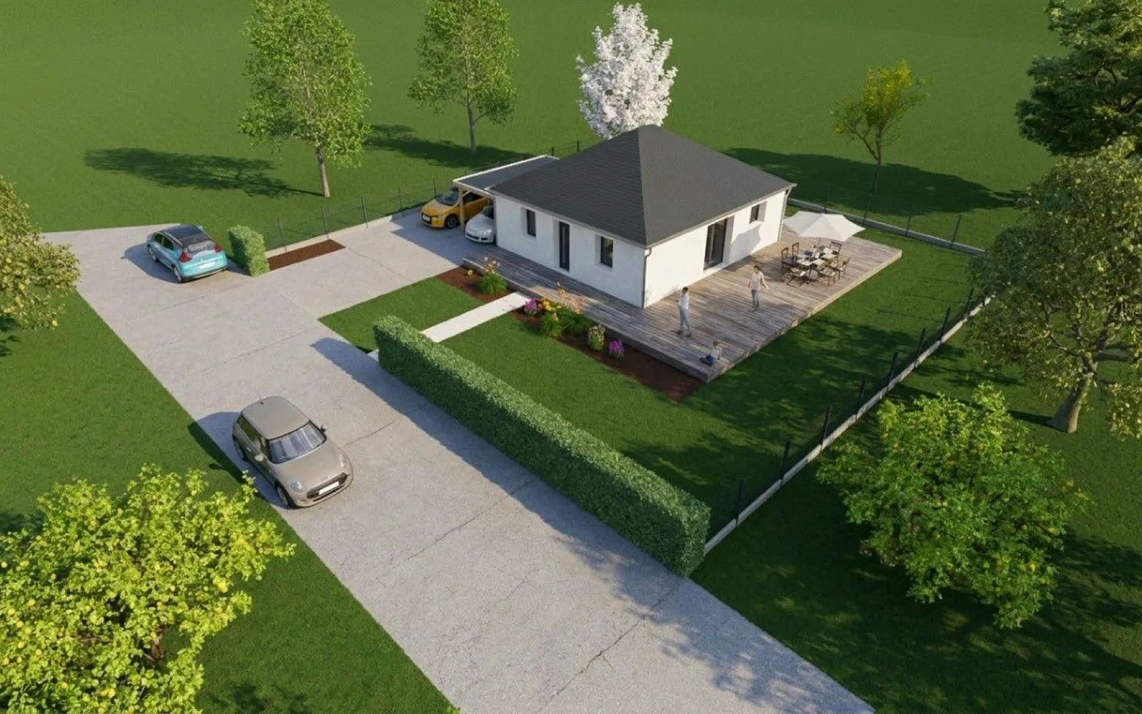 Projet de construction d'une maison 59 m² avec terrain à PLEUDIHEN-SUR-RANCE (22) à Pleudihen-sur-Rance — photo 3