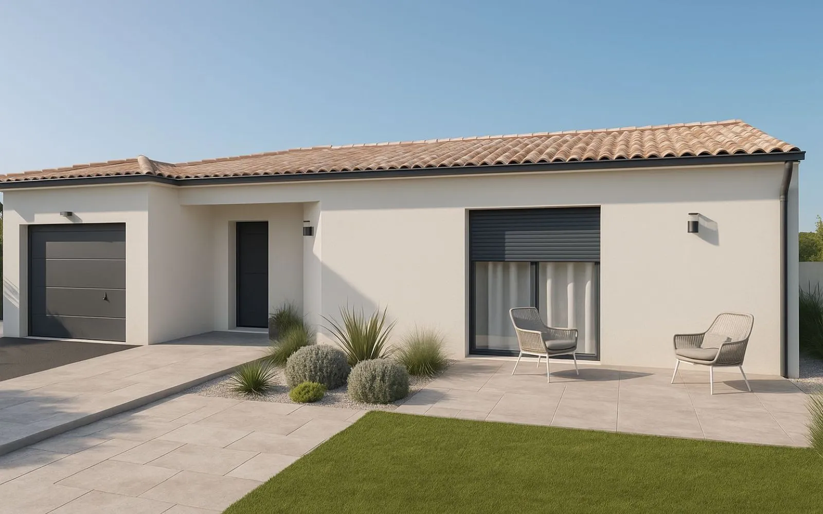 Maison de 93.52 m² sur un terrain de 335 m² à VENDRENNES en VENDEE (85). à Vendrennes — photo 1