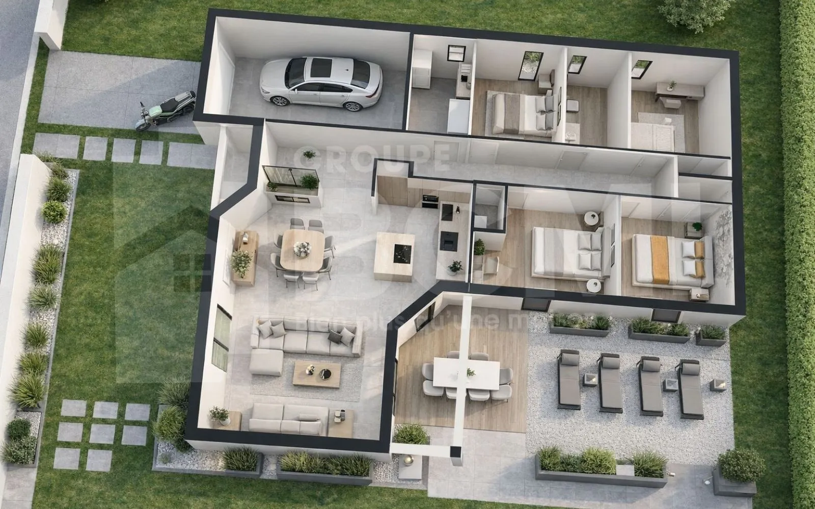 Maison de 93.52 m² sur un terrain de 335 m² à VENDRENNES en VENDEE (85). à Vendrennes — photo 4