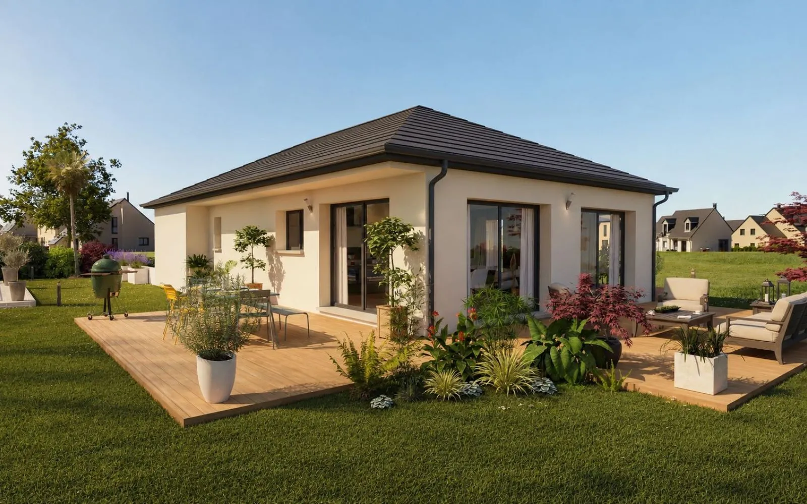 Projet de construction d'une maison 105 m² avec terrain à PALINGES (71) à Palinges — photo 2