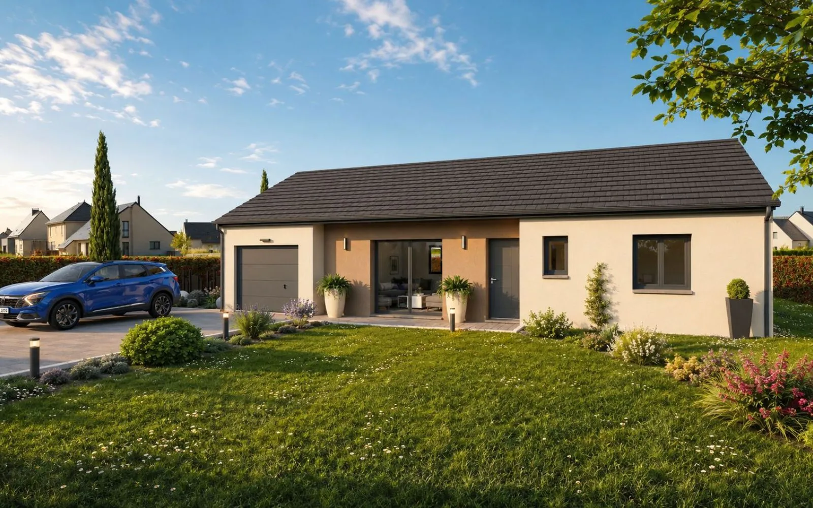 Projet de construction d'une maison 98 m² avec terrain à LES MARTRES-D'ARTIERE (63) à Martres-d'Artière — photo 2