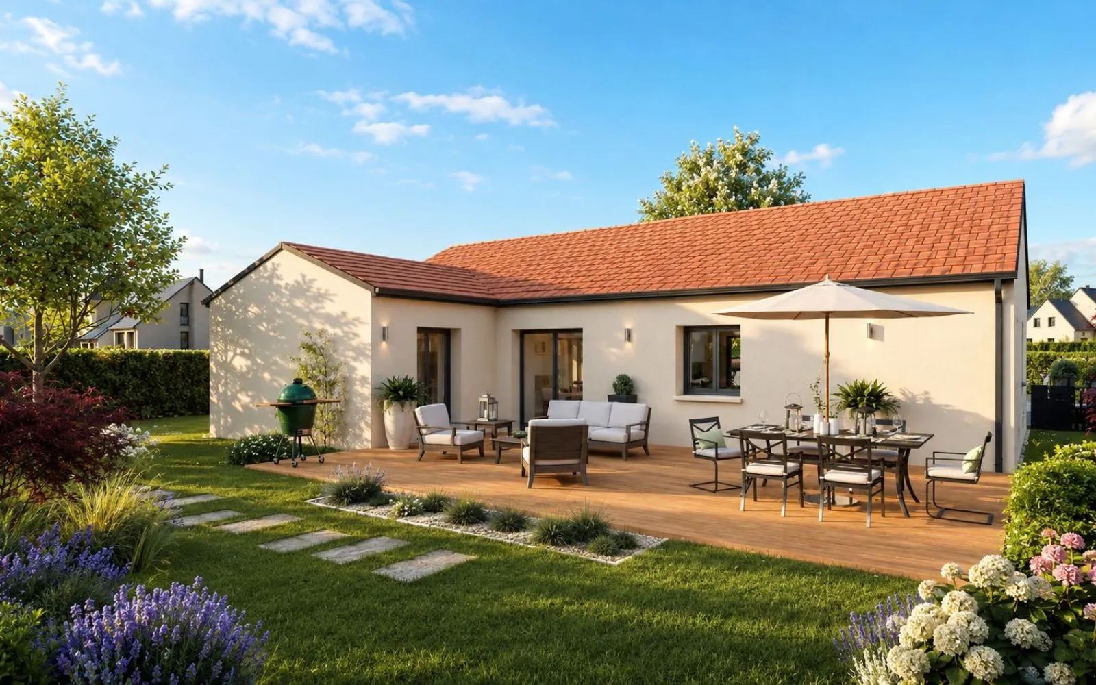 Projet de construction d'une maison 98 m² avec terrain à PERRECY-LES-FORGES (71) à Perrecy-les-Forges — photo 3