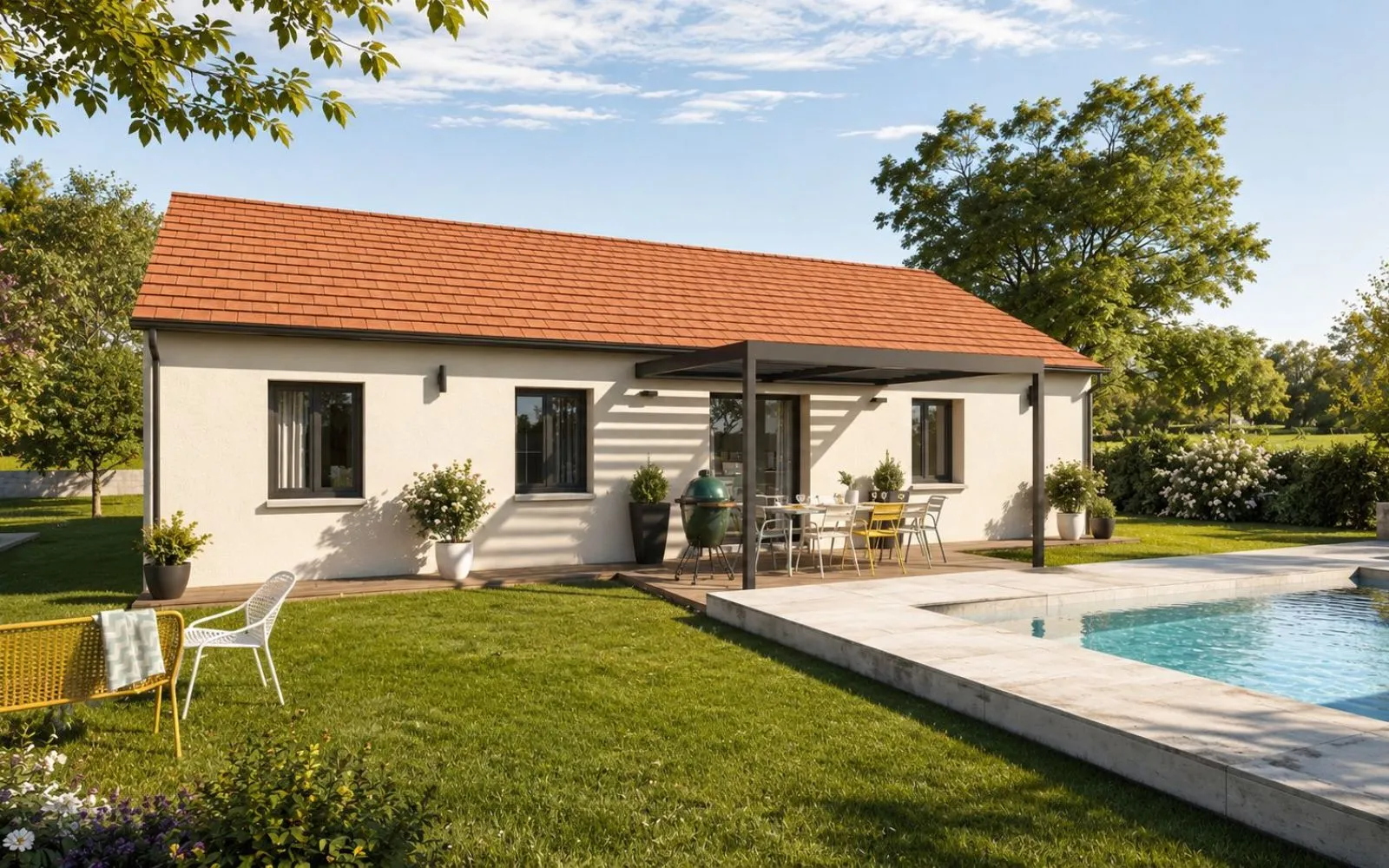 Projet de construction d'une maison 90 m² avec terrain à CHAROLLES (71) à Charolles — photo 2