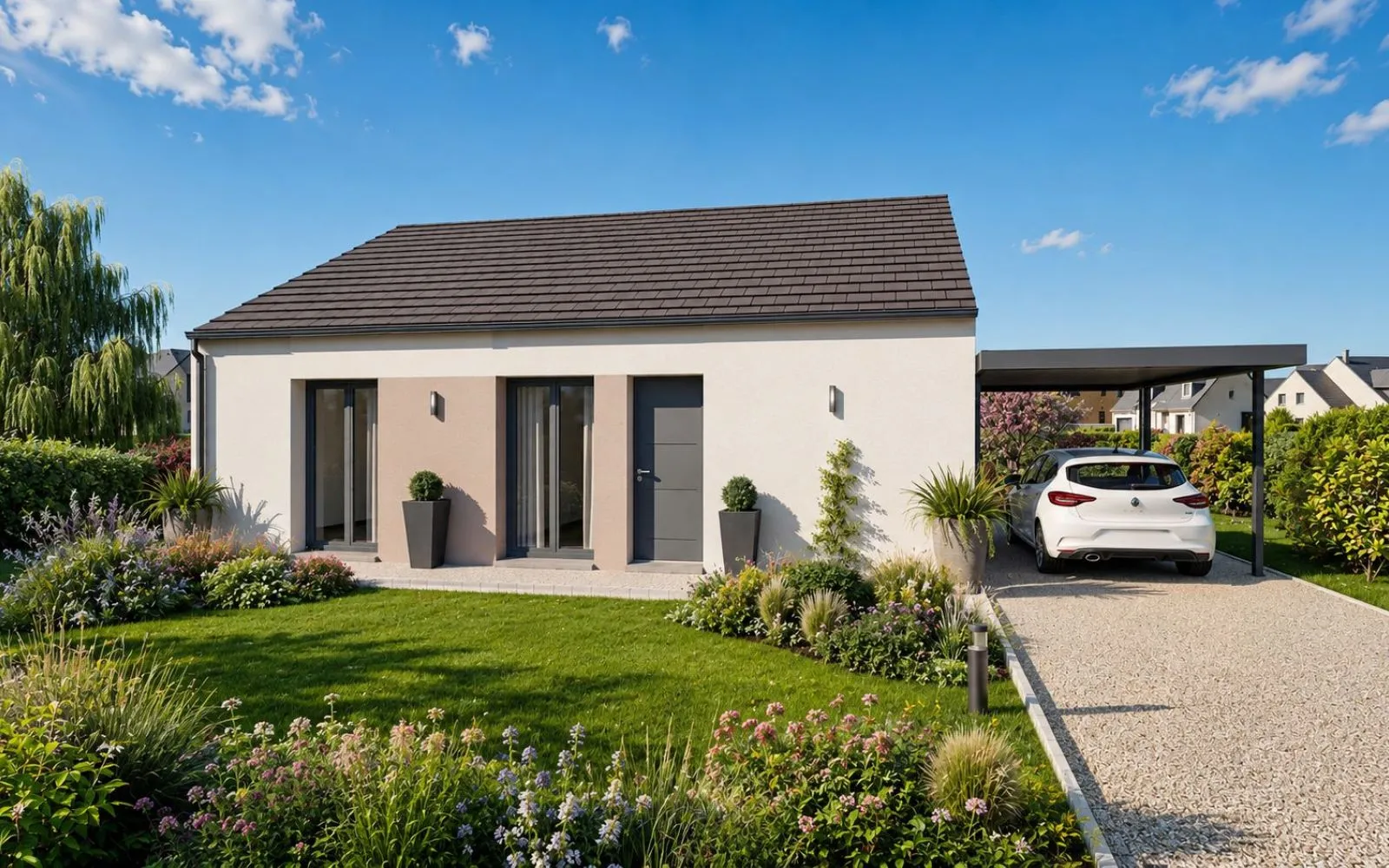 Projet de construction d'une maison 75 m² avec terrain à MONTBEUGNY (03) à Montbeugny — photo 1