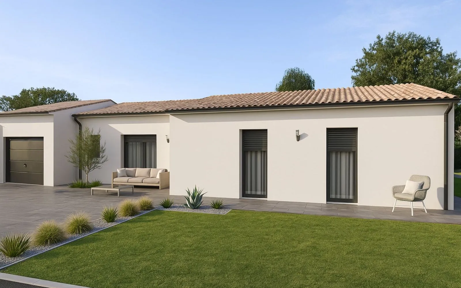 Maison de 83.85 m² sur un terrain de 335 m² à VENDRENNES en VENDEE (85). à Vendrennes — photo 1