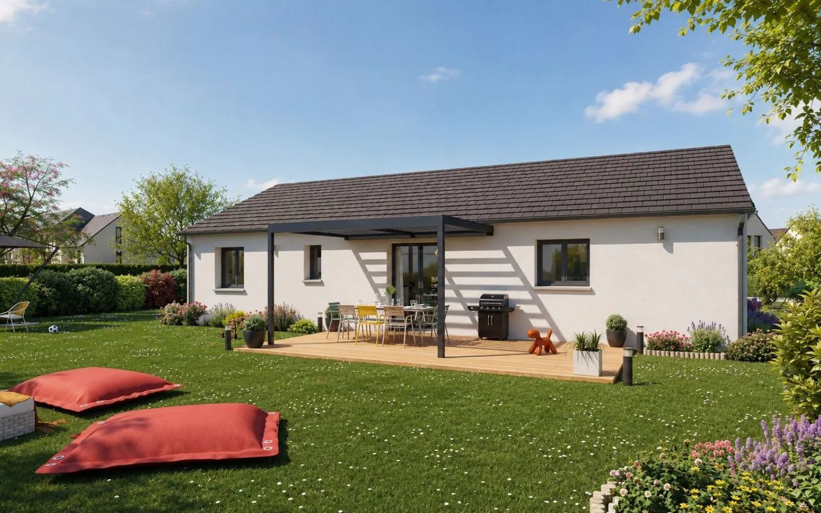 Projet de construction d'une maison 90 m² avec terrain à PERRECY-LES-FORGES (71) à Perrecy-les-Forges — photo 2
