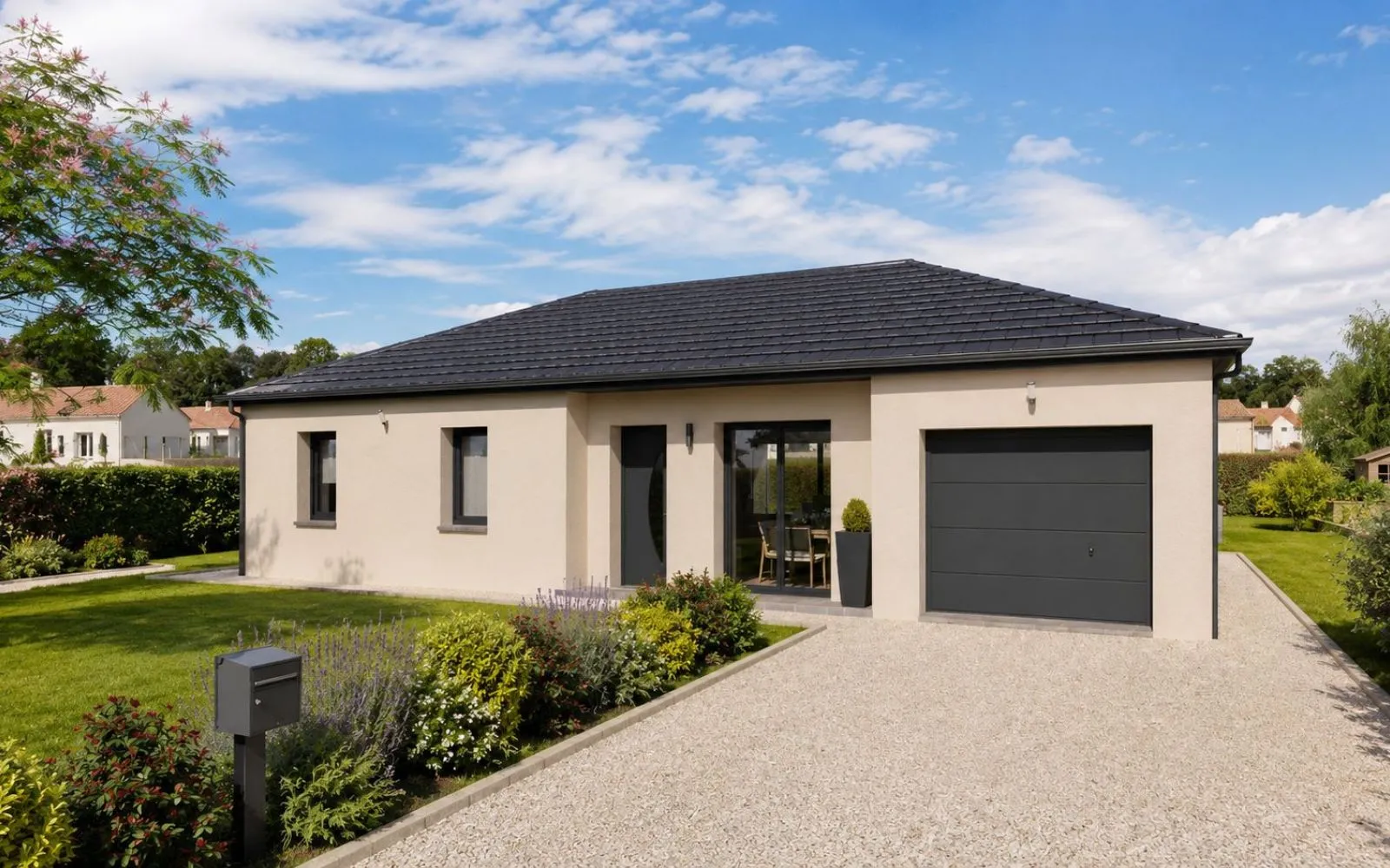 Projet de construction d'une maison 100 m² avec terrain à PERRECY-LES-FORGES (71) à Perrecy-les-Forges — photo 1