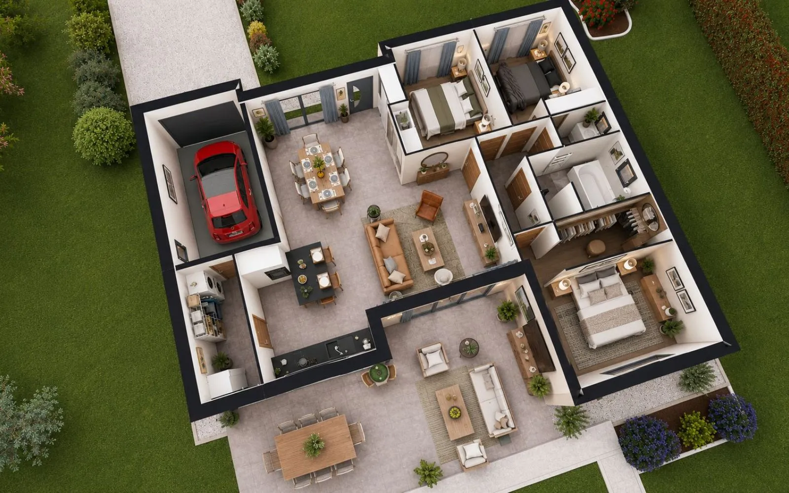 Projet de construction d'une maison 100 m² avec terrain à PERRECY-LES-FORGES (71) à Perrecy-les-Forges — photo 6