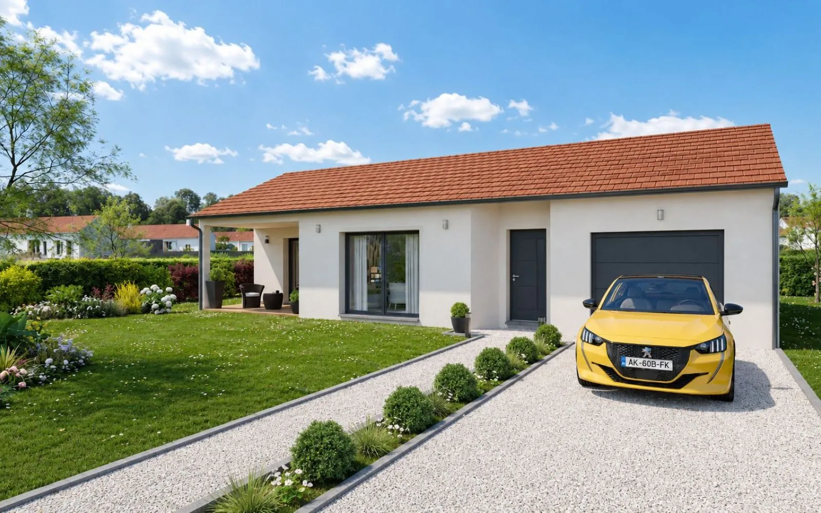 Projet de construction d'une maison 99 m² avec terrain à PERRECY-LES-FORGES (71) à Perrecy-les-Forges — photo 1