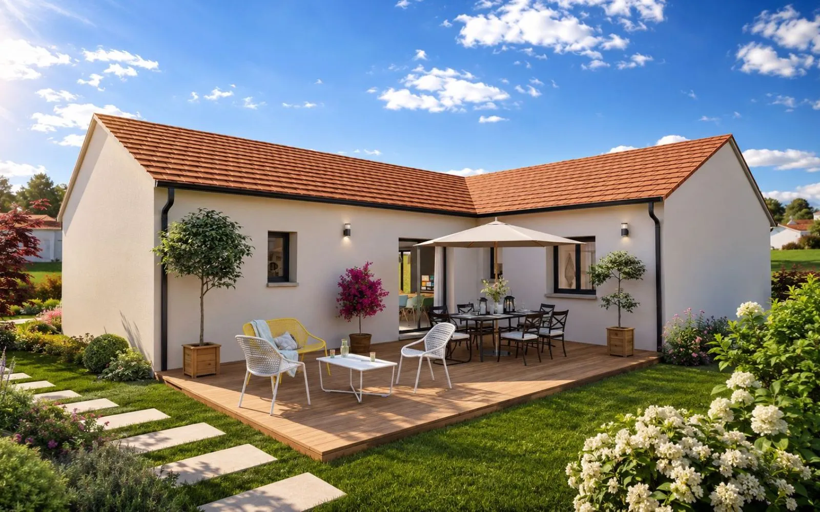 Projet de construction d'une maison 99 m² avec terrain à PERRECY-LES-FORGES (71) à Perrecy-les-Forges — photo 2