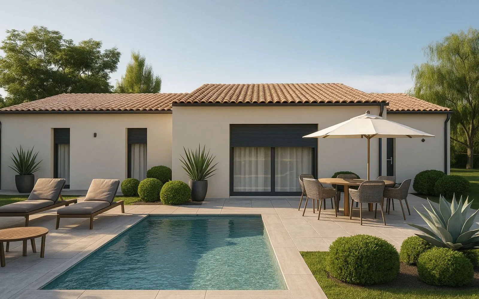 Maison de 83.85 m² sur un terrain de 335 m² à VENDRENNES en VENDEE (85). à Vendrennes — photo 2