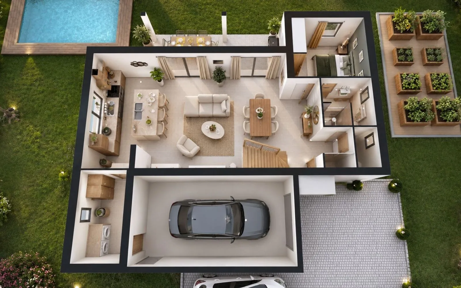 Projet de construction d'une maison 117 m² avec terrain à VEYRE-MONTON (63) à Veyre-Monton — photo 5