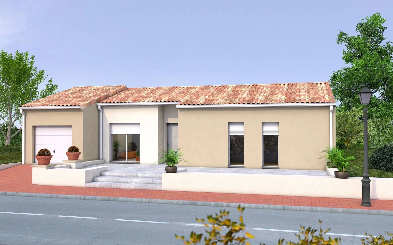 Maison de 89.73 m² sur un terrain de 335 m² à VENDRENNES en VENDEE (85). à Vendrennes — photo 1