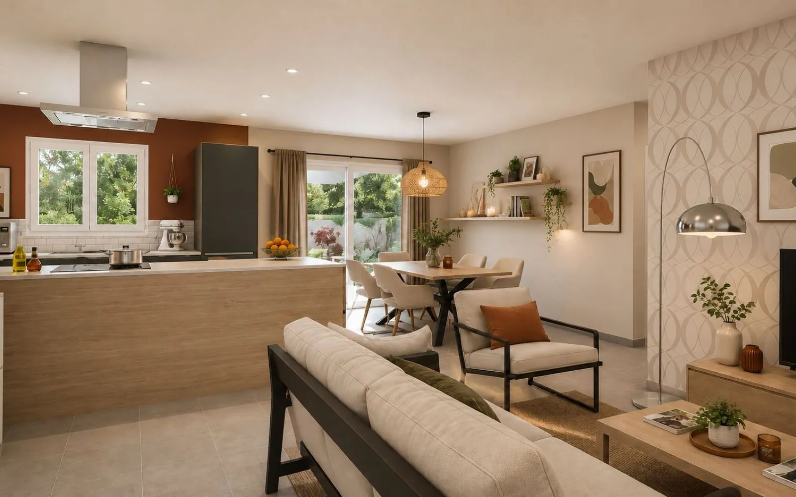 Projet de construction d'une maison 90 m² avec terrain à MONTBEUGNY (03) à Montbeugny — photo 3