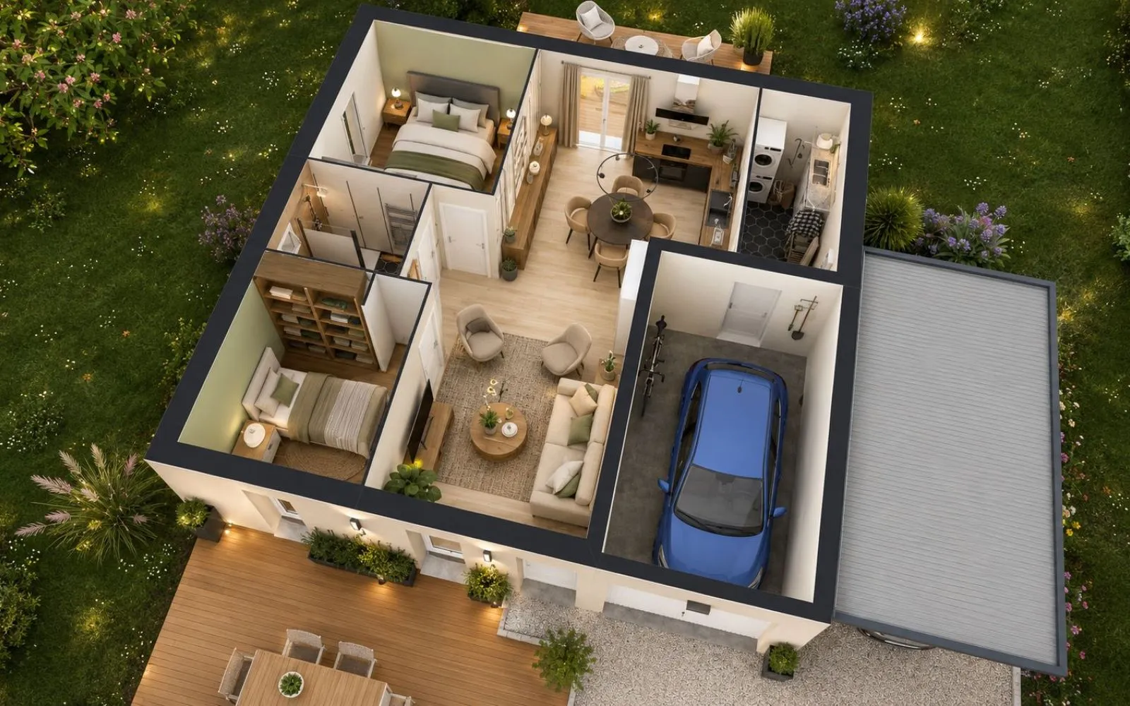 Projet de construction d'une maison 60 m² avec terrain à GOUISE (03) à Gouise — photo 5