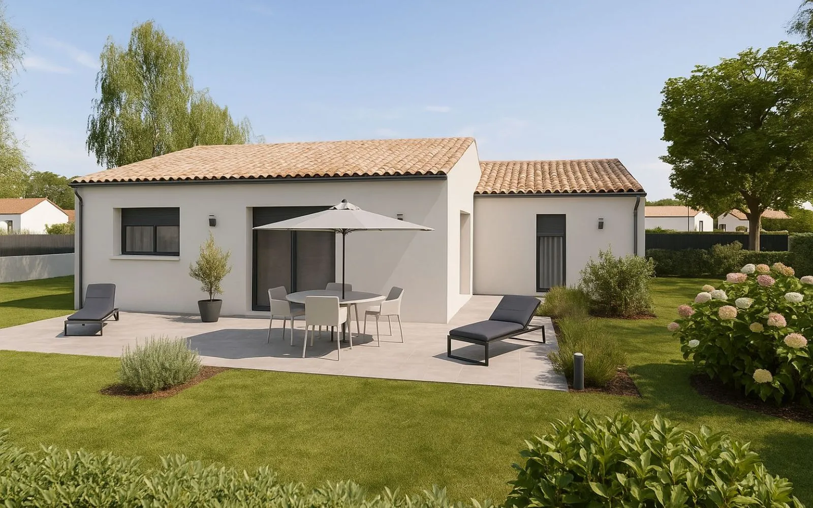 Maison de 85.04 m² sur un terrain de 335 m² à VENDRENNES en VENDEE (85). à Vendrennes — photo 2