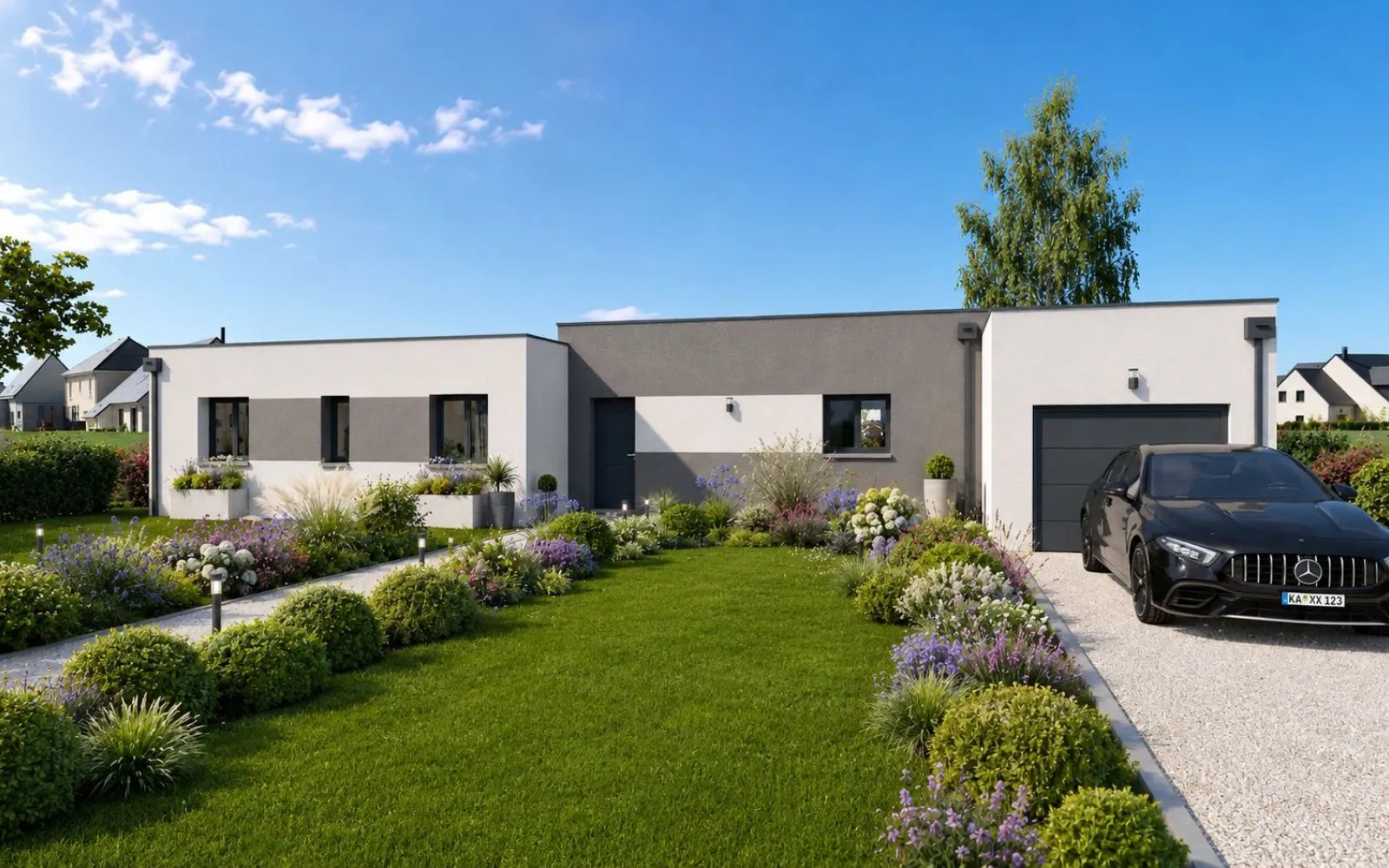 Projet de construction d'une maison 110 m² avec terrain à LES MARTRES-D'ARTIERE (63) à Martres-d'Artière — photo 1