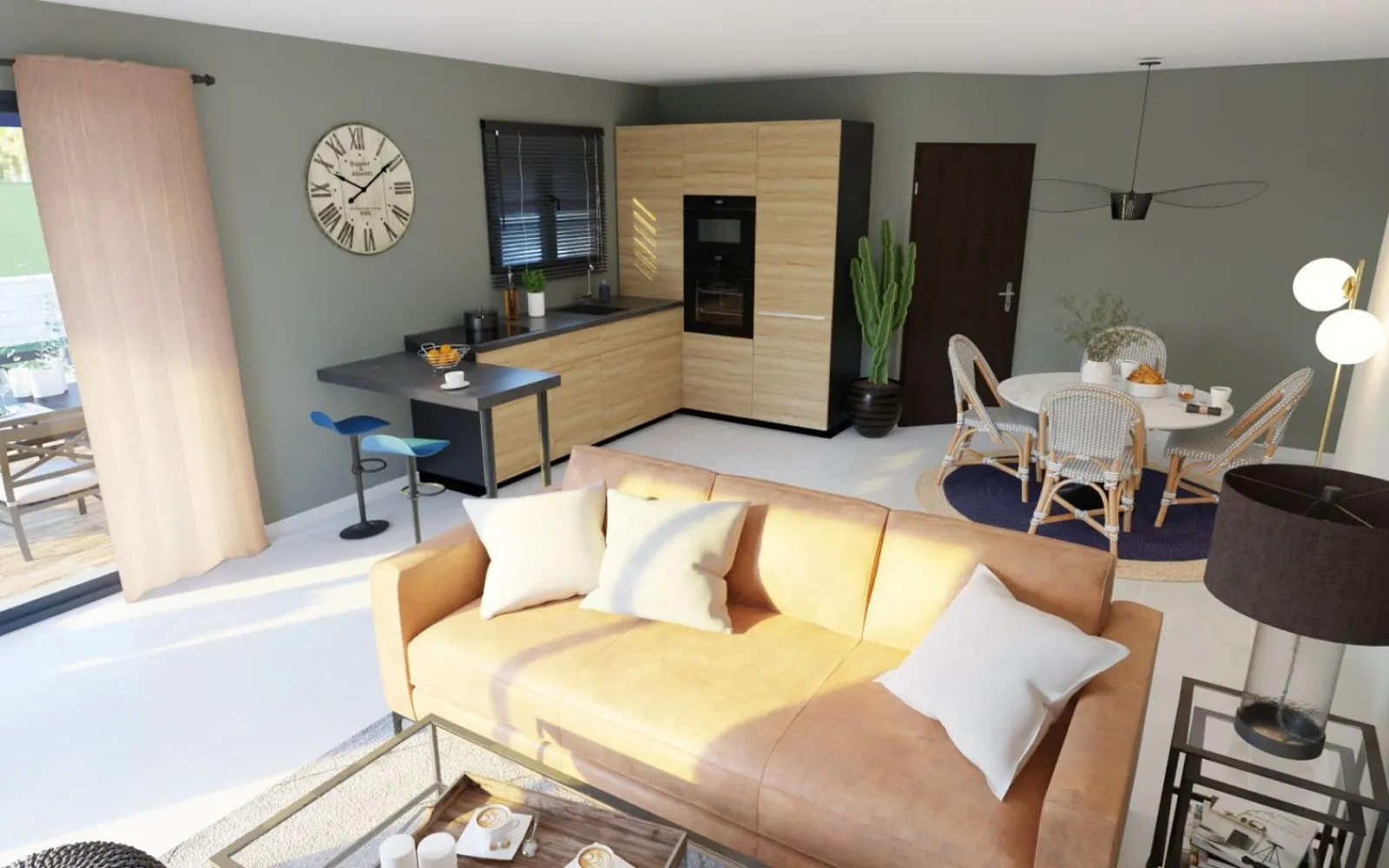 Maison 80 m² avec terrain à BREZINS (38) à Brézins — photo 2