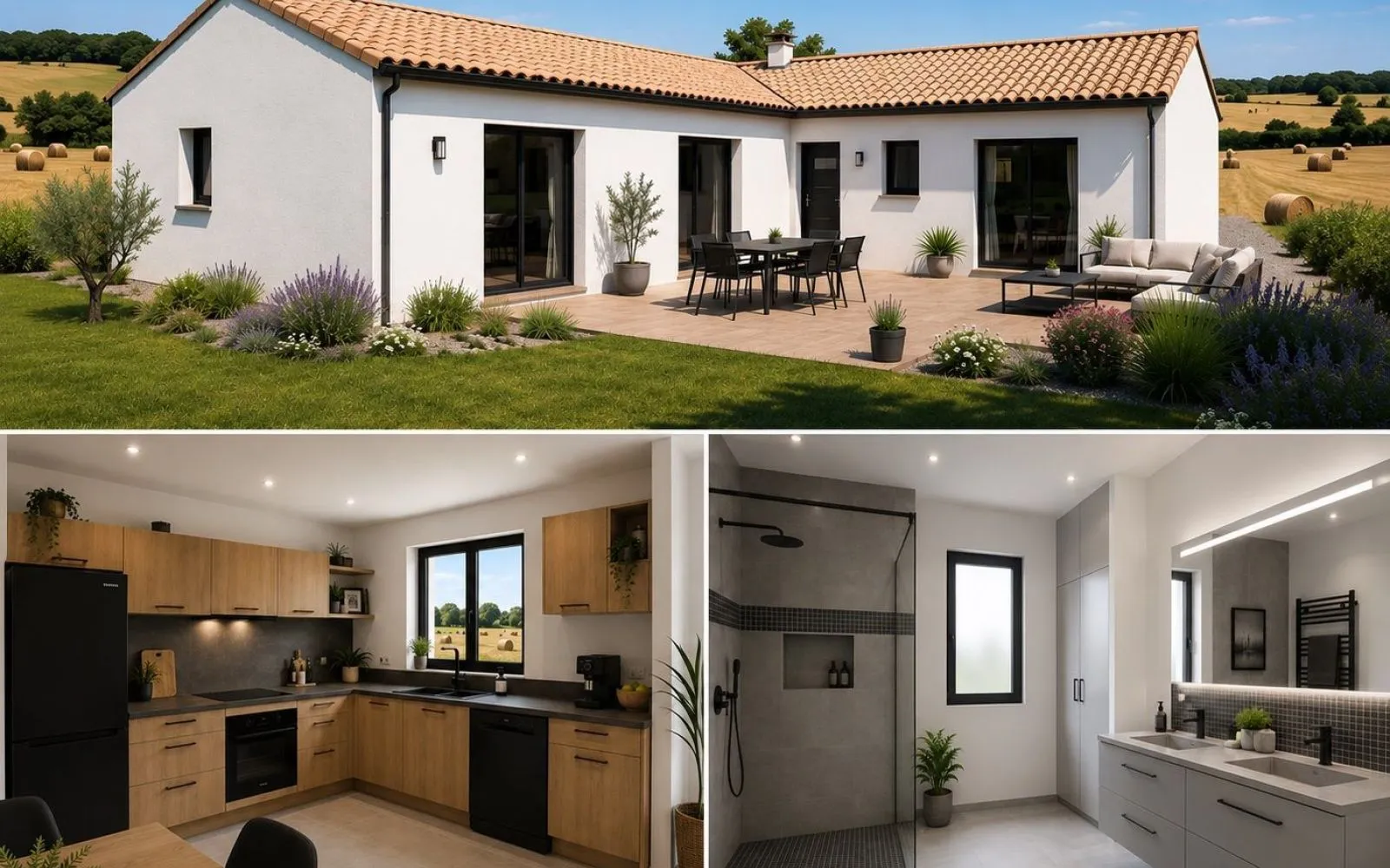 Maison 100 m² avec terrain viabilisé à CHOUPPES à Chouppes — photo 1